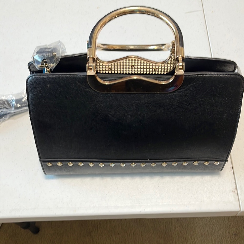 Black purse